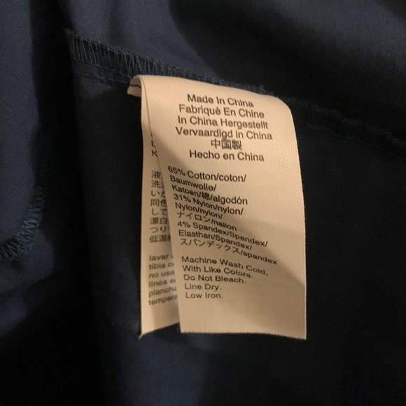 Universal Standard X J Crew Blue Dropwaist Dress - Picture 5 of 5